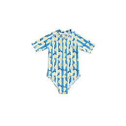 Купальник с коротким рукавом Бадавии Бичвеа (Badawii Beachwear), лимончелло