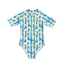Купальник с коротким рукавом Бадавии Бичвеа (Badawii Beachwear), лимончелло