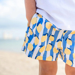 Шорты пляжные Бадавии Бичвеа (Badawii Beachwear), лимончелло