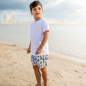 Футболка Бадавии Бичвеа (Badawii Beachwear) "Все Хорошо", белая