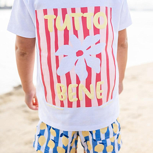 Футболка Бадавии Бичвеа (Badawii Beachwear) "Все Хорошо", белая