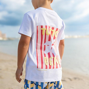 Футболка Бадавии Бичвеа (Badawii Beachwear) "Все Хорошо", белая