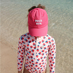 Бейсболка Бадавии Бичвеа (Badawii Beachwear), красная