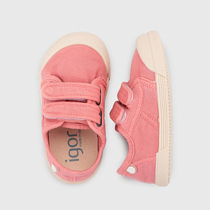 Кеды из канваса Игор (Igor) "Лона", розовые