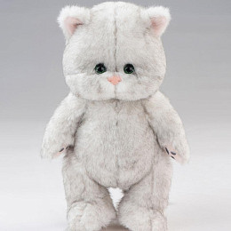 Котик Lina TeddyTales, Фантом, озорной, брелок, XS, 15 см