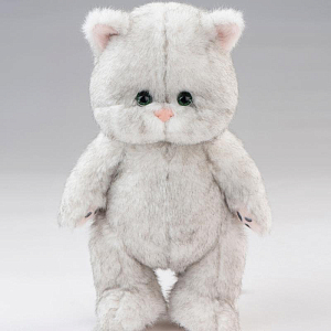 Котик Lina TeddyTales, Фантом, озорной, брелок, XS, 15 см