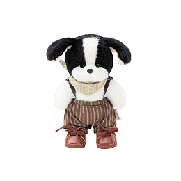 Собачка Lina TeddyTales, куратор "Коридора мыслей", Беннетт, брелок, XS, 15 см