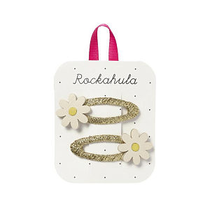 Набор заколок для волос Рокахула Кидс (Rockahula Kids) "Маргаритки", 2 шт