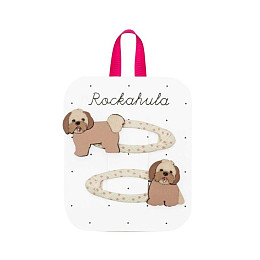 Набор заколок для волос Рокахула Кидс (Rockahula Kids) "Ши-тцу Долли", 2 шт