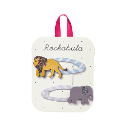 Набор заколок для волос Рокахула Кидс (Rockahula Kids) "Вечеринка в Зоопарке", 2 шт