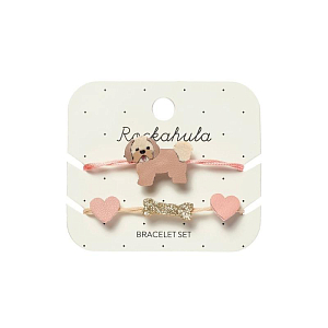Набор браслетов Рокахула Кидс (Rockahula Kids) "Ши-тцу Долли", 2 шт