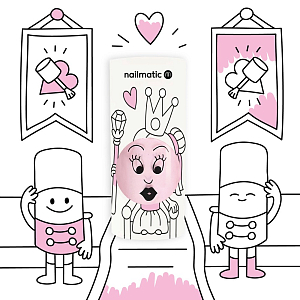 Лак для ногтей на водной основе нейлматик (nailmatic) "Маргаритка", розовый перламутр, 7,9 мл