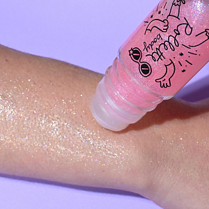 Блеск-гель для тела роликовый нейлматик (nailmatic) "Малина", 20 мл
