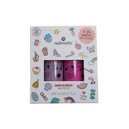 Набор лаков для ногтей нейлматик (nailmatic) "Марши, Пиглоу", 2 шт