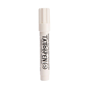 Тату-маркер для тела смываемый нейлматик (nailmatic), белый