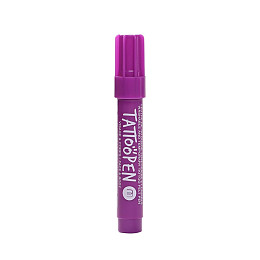 Тату-маркер для тела смываемый нейлматик (nailmatic), фиолетовый