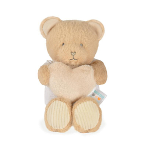 Медвежонок Дуду э Компани (Doudou et Compagnie), с сердечком, бежевый