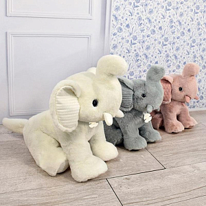 Мягкая игрушка Истуар д'Ур (Histoire d'Ours) "Слон", розовый