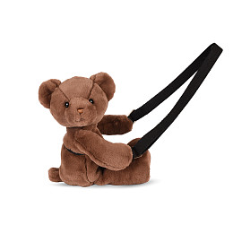 Мягкая игрушка-сумочка Дуду э Компани (Doudou et Compagnie) "Медведь", молочный шоколад