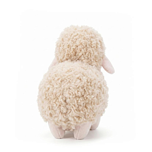 Мягкая игрушка Orange Toys "Овечка Долли", с бубенчиком, бежевая, 13 см