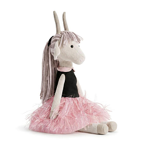 Мягкая игрушка Orange Toys "Коза Адель", бежевая, 26 см