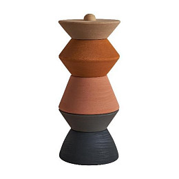 Деревянная пирамидка Радуга грез, большая, скульптурная