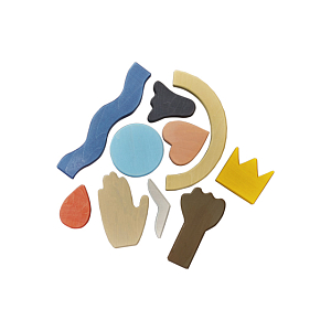 Деревянный конструктор Радуга грез "Diversity"