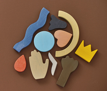 Деревянный конструктор Радуга грез "Diversity"