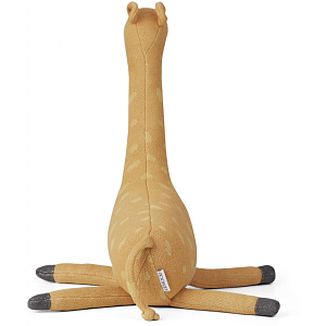 Вязаный игрушка LIEWOOD "Жираф", горчичный, 50 см