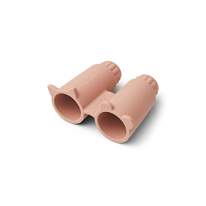 Грызунок LIEWOOD "Бинокль", темно-розовый