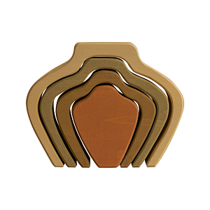 Деревянная пирамидка Радуга грез "Ваза", дуги