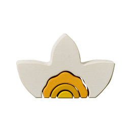 Деревянная пирамидка Радуга грез "Нарцисс", дуги