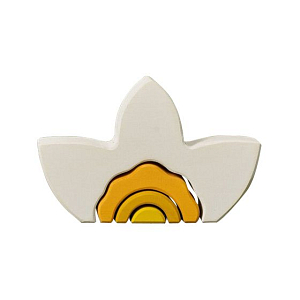 Деревянная пирамидка Радуга грез "Нарцисс", дуги