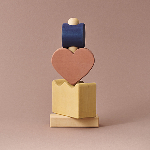 Деревянная пирамидка Радуга Грез "Корона"