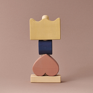 Деревянная пирамидка Радуга Грез "Корона"