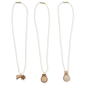 Набор детских бус Konges Slojd "Кролик", 3 шт