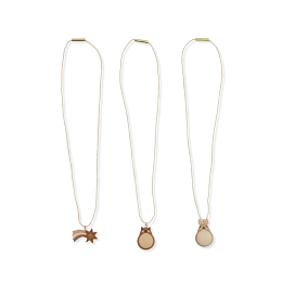 Набор детских бус Konges Slojd "Кролик", 3 шт