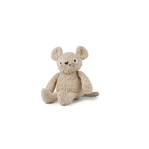 Плюшевая игрушка LIEWOOD "Мышка Monsieur", светло-серая, маленькая