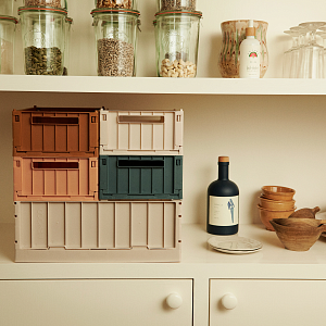 Набор складных ящиков для хранения LIEWOOD "Weston", 2 шт, размер S, темно-розовый