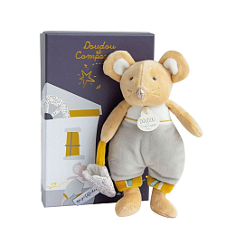 Мягкая игрушка Doudou et Compagnie" Мышка Bulu"