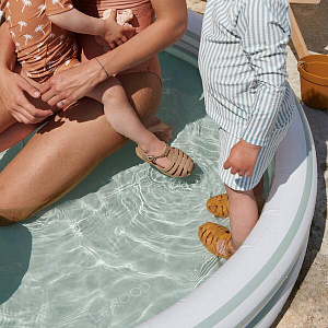 Детский надувной бассейн LIEWOOD "Персики", песочный микс, большой