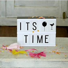 Набор символов и цифр для лайтбокса A Little Lovely Company, (уцененный)