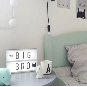 Набор символов и цифр для лайтбокса A Little Lovely Company, (уцененный)