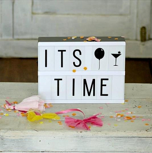 Набор символов и цифр для лайтбокса A Little Lovely Company, (уцененный)