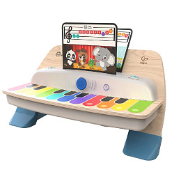 Музыкальная игрушка Hape "Пианино", 11 клавиш, сенсорное, бежевое