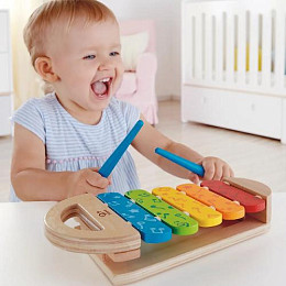 Музыкальная игрушка Hape "Радужный ксилофон"
