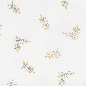 Легкое одеяло Nobodinoz "Treasure Flore", нежность цветов, 100 x 70 см