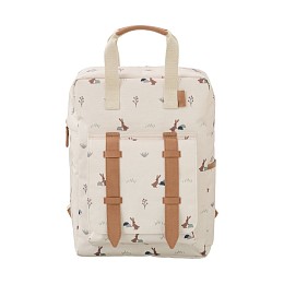 Рюкзак Fresk "Лесной кролик", белый песок, маленький, водонепроницаемый