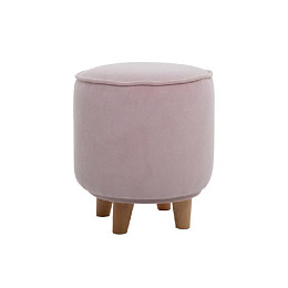 Пуф на буковых ножках LOONA soft furniture, розовый