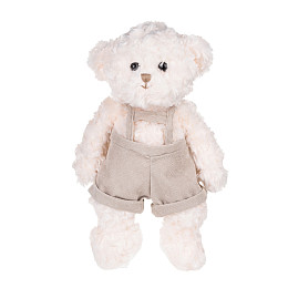 Плюшевый мишка Bukowski "Mon Premier Ours Wyatt", молочный, 35 см